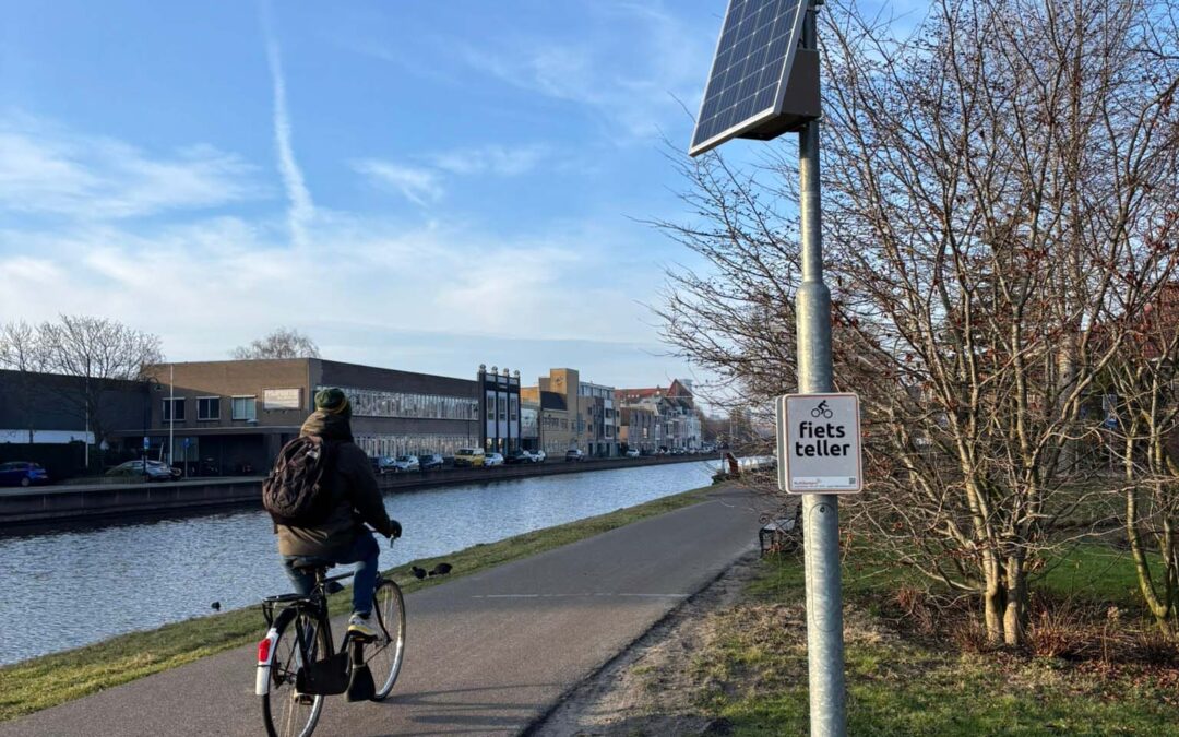 Leidschendam-Voorburg brengt fietsroute gebruik in kaart met continue radarmeting